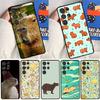 Capybara Lovely Animal Phone Case For Samsung Galaxy S25 Ultra S23 S20 S21 S22 S24 FE S9 S10 Plus S24 Ultra Cover