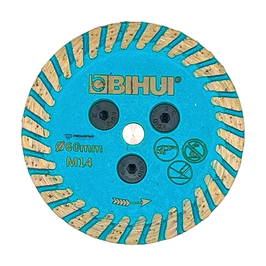 Bihui Diamond Blade For Undercutting 60Mm M14 Dcw60
