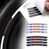 3D Aluminum 4Pcs Car Metal Wheel Tire Rims Sticker For Mustang Shelby Focus 2 Fiesta EcoSport STRACING Ranger Fusion Mondeo