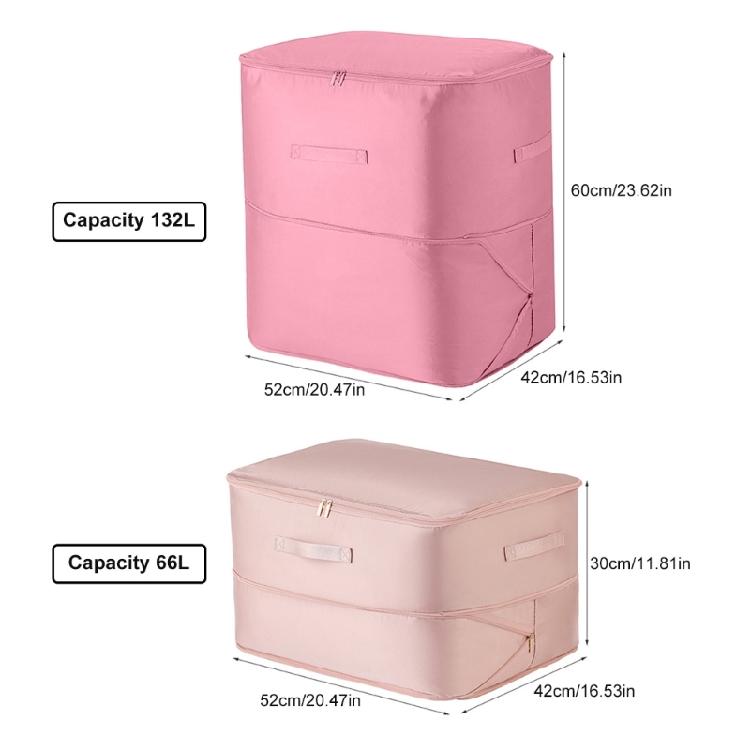 Seasonal Clothing Organizer Large Capacity Bedding Holder Clothes Storage Compression Bag for Travel Packing and Moving