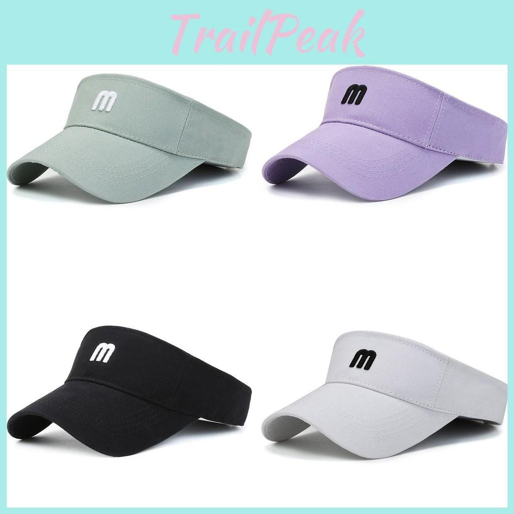 Empty M Letter Top Hat Ladies Summer Outdoor Sports Running Gift Breathable