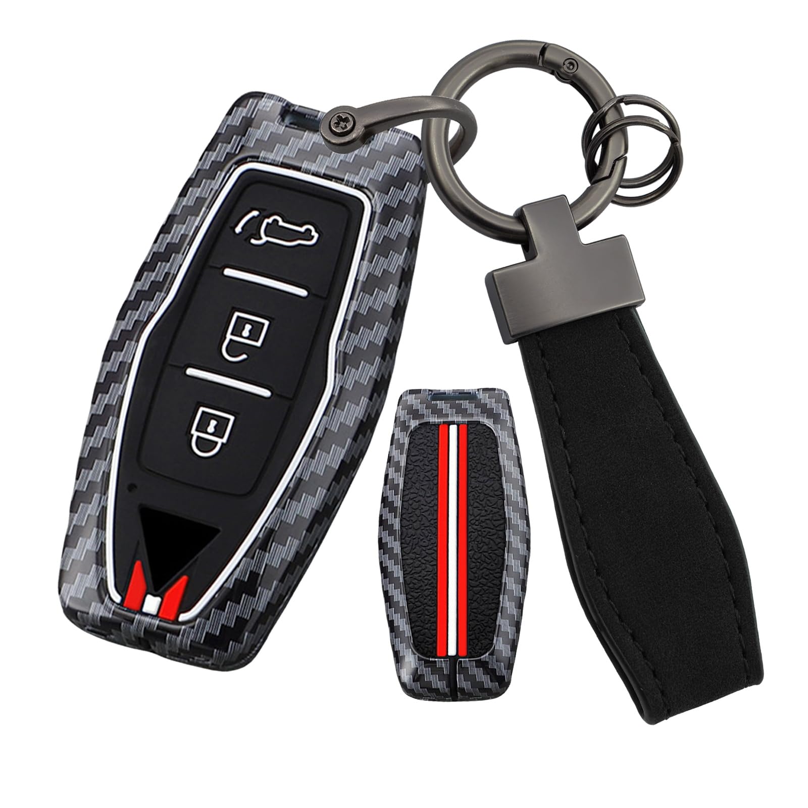 Sanrily Key Case for Mitsubishi, Key Holder, Key Protection, For Mitsubishi, Delica Mini, New Compatible with car genuine чёрный