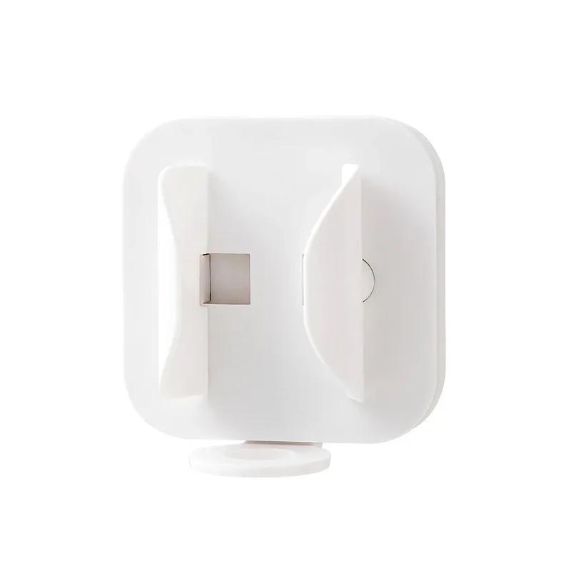 Veggmontert tannbørsteholder Tyngdekraftsfølende elektrisk tannbørstestativ Ikke-stansende tannkremstativ på badet