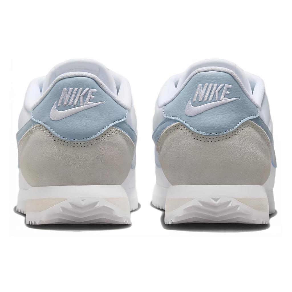 New Nike Cortez Textile White Light Orewood Brown Summit White Light Armory Blue Women's DZ2795-100