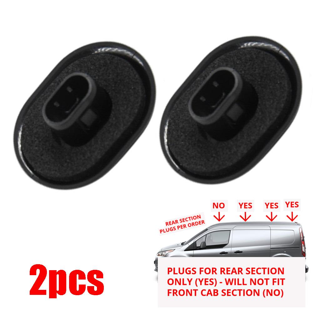 2x FOR FORD FOR TRANSIT CONNECT 2014+ REAR SECTION ROOF RACK GROMMET PLUG/ CAP
