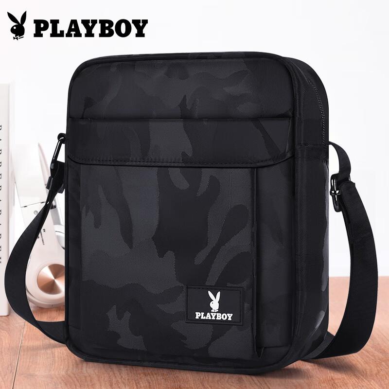 PLAYBOY Men's Shoulder Bag, Crossbody Bag, Casual Bag, Outdoor Sport Bag