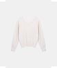 POETSEOUL Sign V-Neck Knit_Ivory
