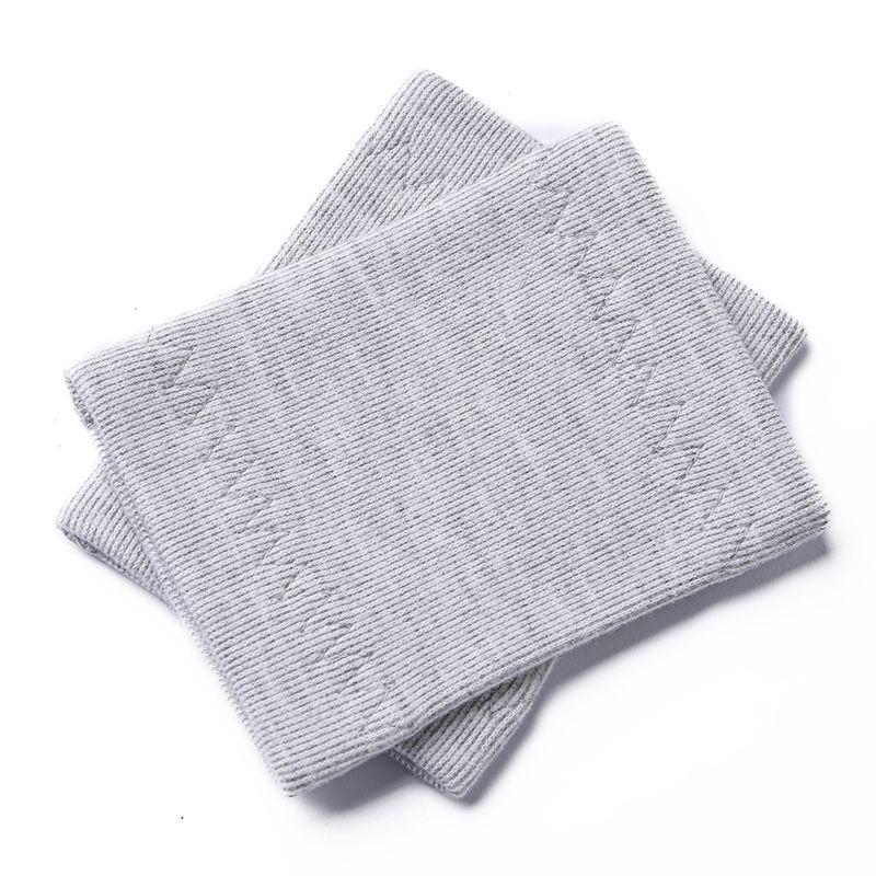 

Cotton Arm Protection Arm Sleeve Heattech Men and Women Sun Protection Air Conditioning Room Elbow Protection Arm Guard Joint Oversleeve Wrist Guard Light gray wristband [12cm pair T]] L