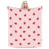 Cute Summer Fruits Watermelon Blankets Flannel Textile Decor  Multi-function Thin Throw Blankets for Sofa Bedroom Bedspread