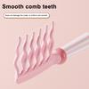 Curly Hair Wide Tooth Comb Curls Detangling Comb with Double Row Wavy Tooth Anti-static Home Salon Wavy Thick Long Hair Styling Comb