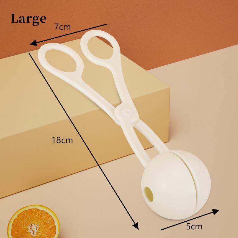 

Инструмент для приготовления фрикаделек Пластиковый зажим Круглый формирователь рисовых шариков Ложка Форма для приготовления фрикаделек Антипригарный Начиненный Кухонный гаджет large