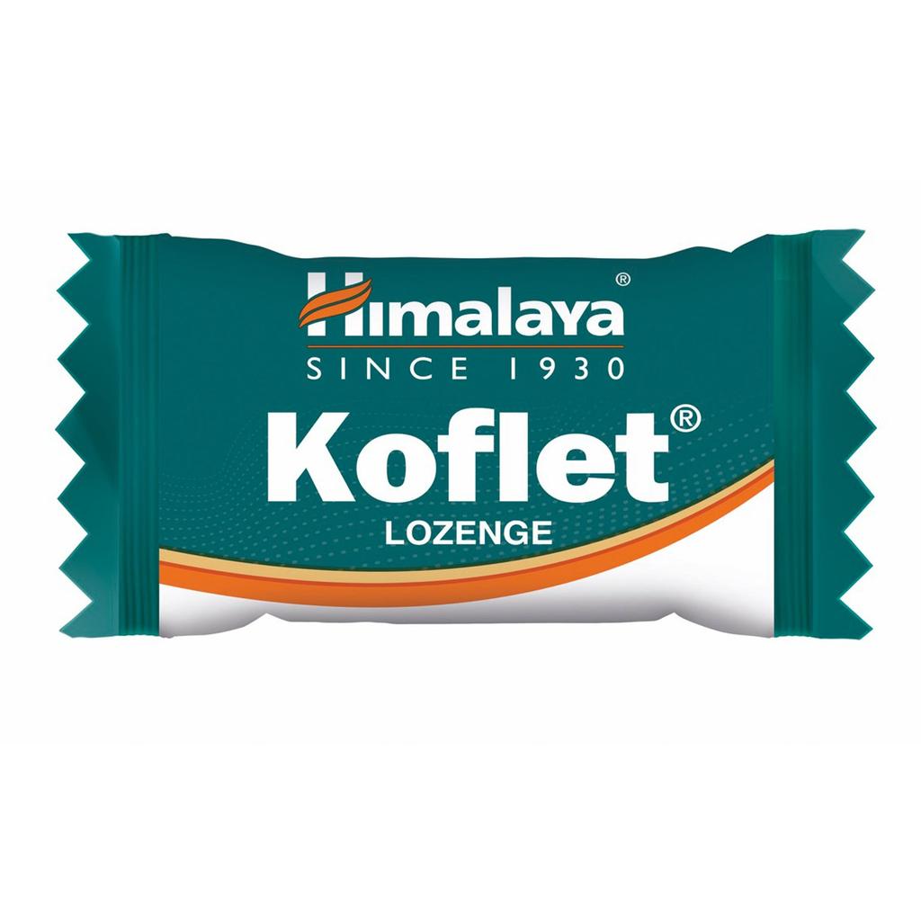 Himalaya Koflet  Lozenges Pack Of 10 For Throat Comfort Fresh Breath Natural Soothing Candy With Long Lasting Refreshing Taste