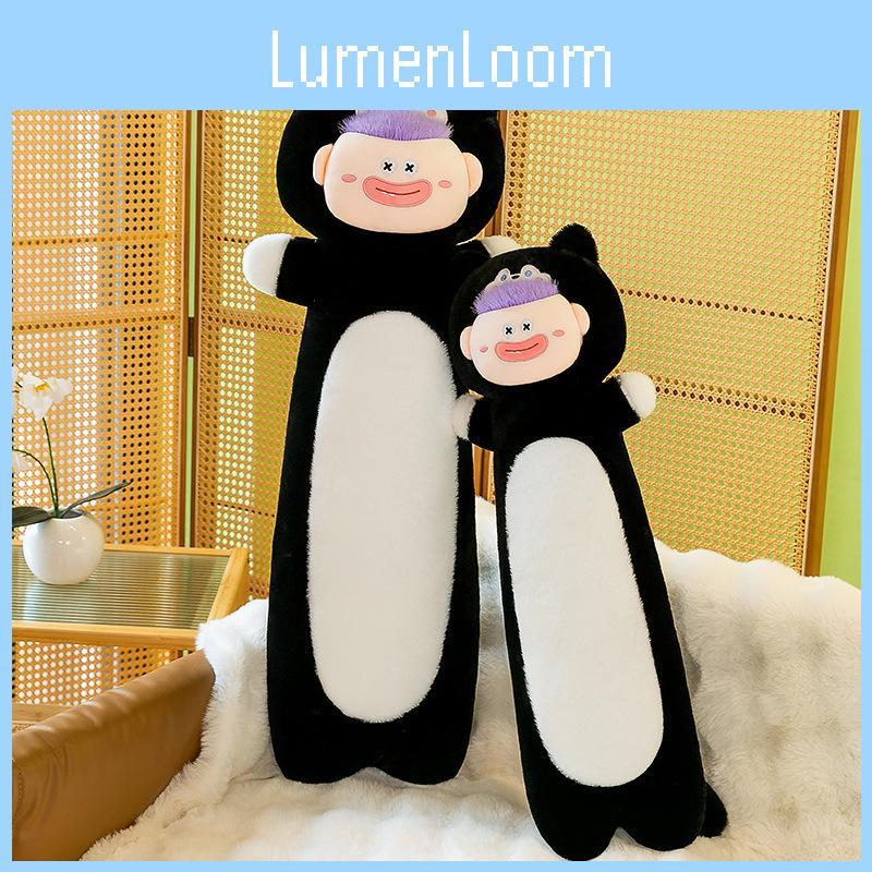 Black Cat Monster Plush Toy Animal Stuffed Doll Cartoon Decoration Kids Gift