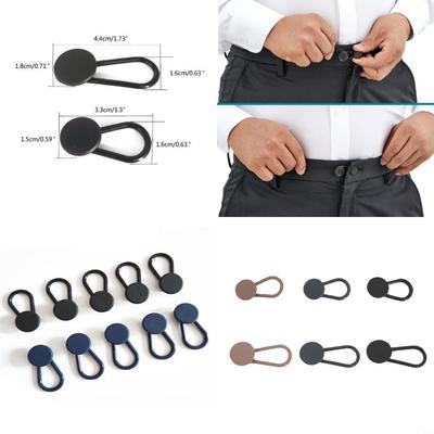 Pant Button Extender Set Flexible Pants Waist Extender Waistband Stretcher X3UC