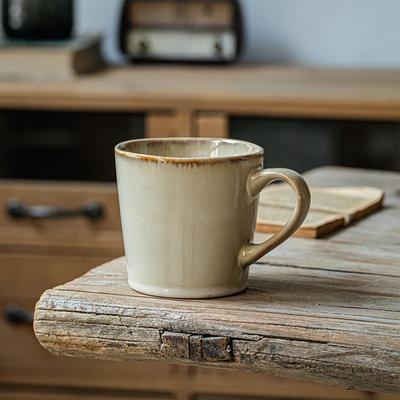 Simple Niche Kiln Cup Household Ceramic Nostalgic Old-Fashioned Tea Cup Coffee Cup