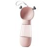 Hunde-Wasserflasche Tragbar Niedlich Transparent Hunde-Wasserfutter mit Fütterung für Hunde-Bewässerungszubehör