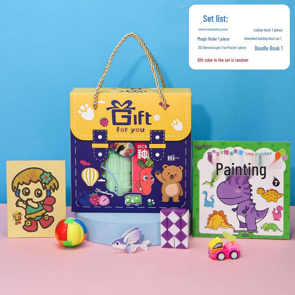 Back-to-School Gift Box: Ideal for Boys & Girls, Birthday Favors, Sharing Gifts, Rewards, Kindergarten & Primary School Students