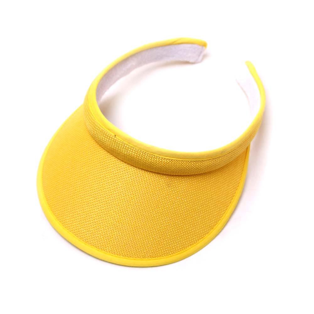 Clip On Womens Sun Visor Ladies Hat Cotton Clip On Sun Visor Tennis Golf Beach