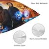 Pillow Cover Dean Winchester Supernatural Television Cushion Cover Novelty Pillow Case For Sofa Bedroom Home Decor Pillowcases