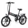 Samebike 20LVXD30-II Vélo Électrique E-BIKE Cadre 17.5 Pouces Roue 20" Noir 350W 35km/h 10.4Ah 48V 80KM