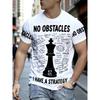 Daily Versatile Comfortable Men's Top Casual Short Sleeves Loose T-Shirts Men’s