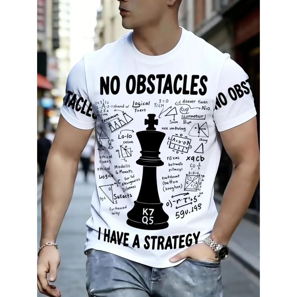 Daily Versatile Comfortable Men's Top Casual Short Sleeves Loose T-Shirts Men’s