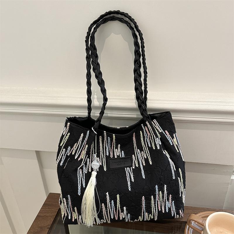 

Персонализированная сумка для женщин с большой вместимостью, новая летняя повседневная и красивая сумка на одно плечо для студентов колледжей, дорожная сумка с игрушками no pendant