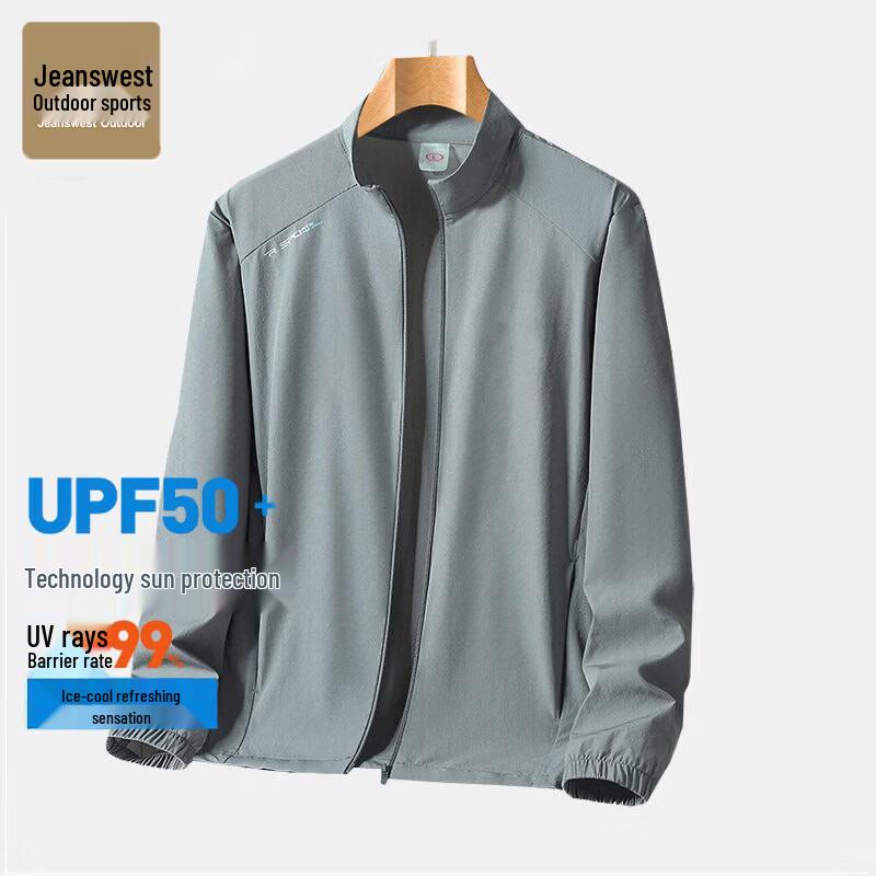 JEANSWEST OUTDOOR Men s UPF50+ Sun Protection Jacket 2XL