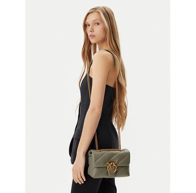 Handbag PINKO Love Puff Mini Cl PE 25 PLTT 100039 A0F2 Green