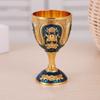 European Style Wine Glass Classic Metal White Wine Cup New Goblet  Family Friend Neighbor Gift
