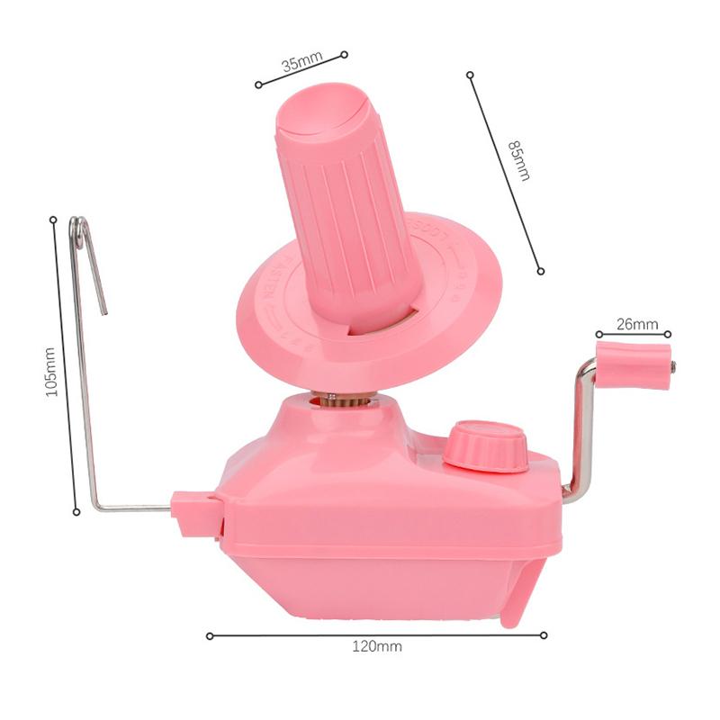 Hand Operated Yarn Winder Fiber Wool Manual Handheld Winder Machine String Ball Portable For Diy Sewing Making Accessories