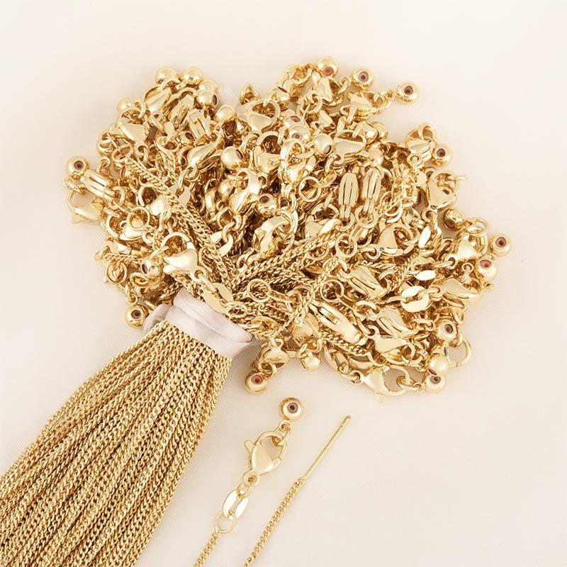 Yaoquan Adjustable Beaded Necklace & Bracelet Chain for DIY Jewelry