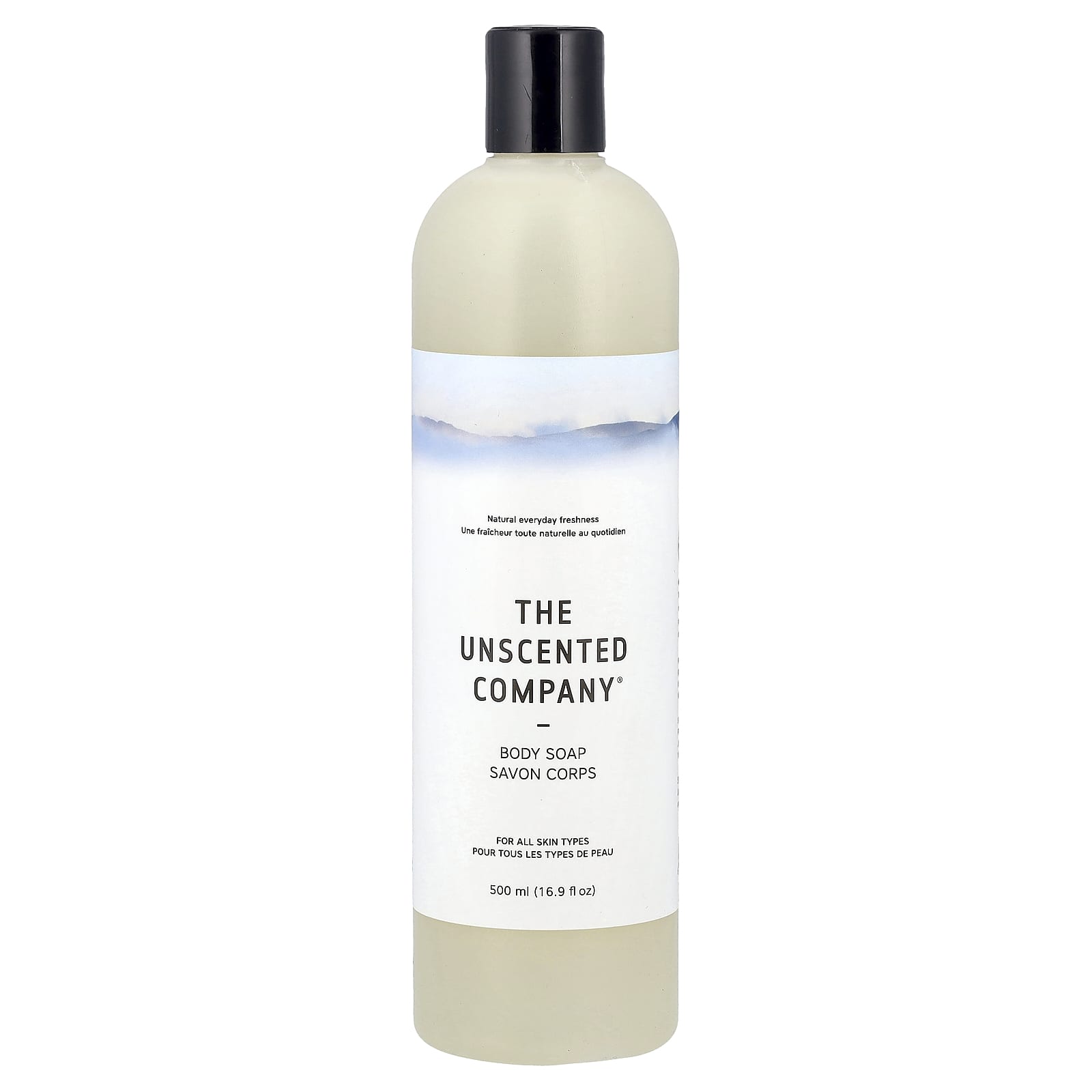 The Unscented Company, Мыло для тела, Для всех типов кожи, Без отдушек, 500 мл (16,9 жидких унций)