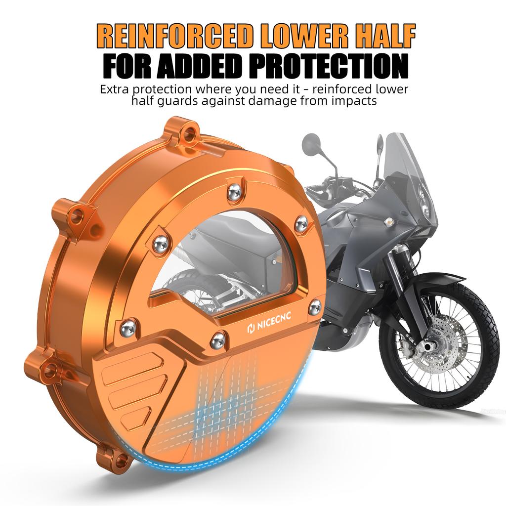 Motorcycle Engine Clutch Cover for KTM 990 SMR SMT 990 Adventure/S/R 990 Super Duke/R 990 Supermoto T 950 Super Enduro R