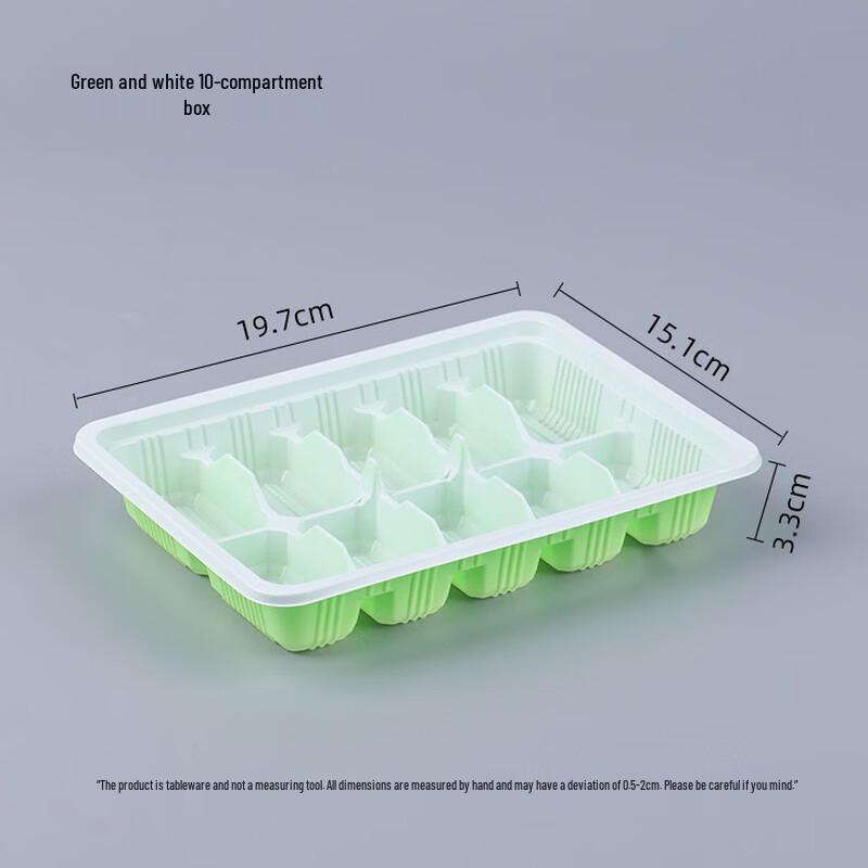 Disposable Multi-Compartment Dumpling Containers