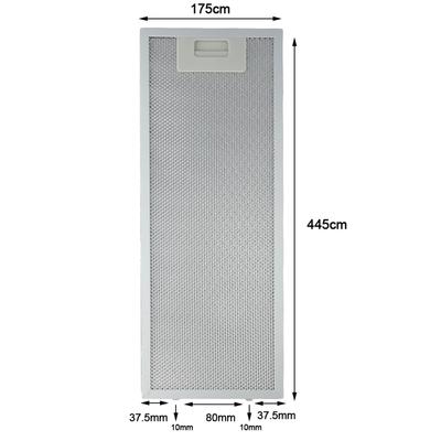 Eliminar Olor Malla Metálica Extractor Ventilación Filtro Extractor Ventilación Filtros Extractor Ventilación Larga Duración Plata Campana Extractora