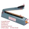 Hand Pressure Sealer Machine 400W Impulse Sealer Poly Bag Plastic Closer Sealing Wrap for Home Kitchen Dropshipping 220V