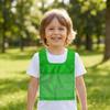 Kreativní dětská zástěra na učení Síťované kapsy Vesta s abecedou Tréninková učební zástěra pro batolata