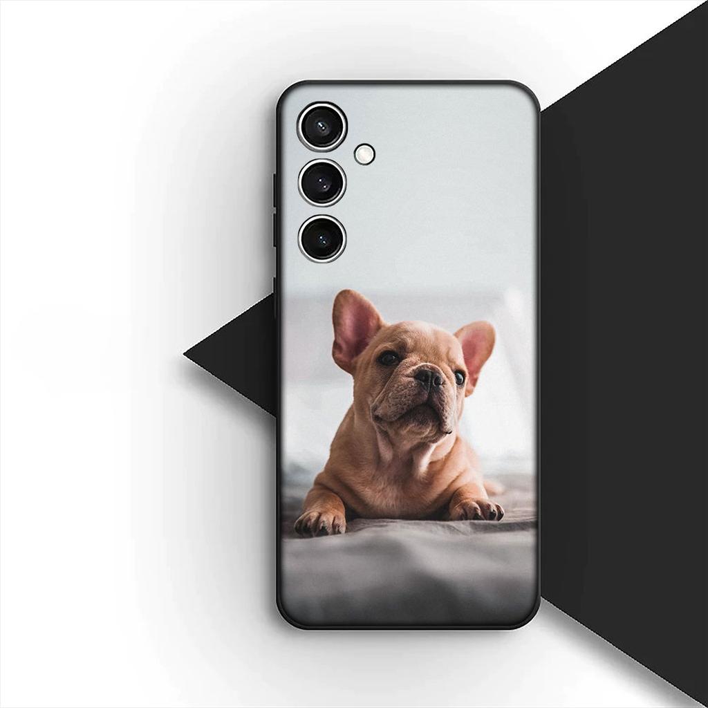Cover for Xiaomi Poco C75 C65 C85 X7 X6 M8 F7 F8 Ultra F6 Pro MI PocoF7 Casing Silicone Phone Case Paw France Bulldog Dog Art