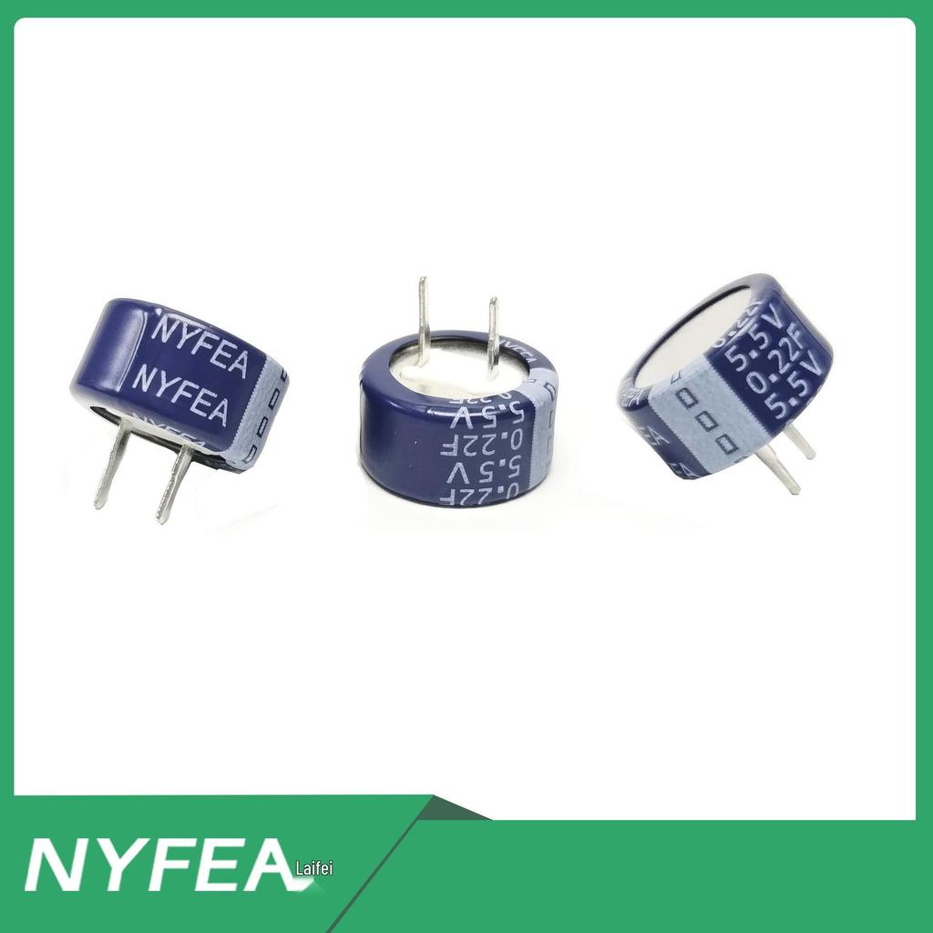 NYFEA Super Farad Capacitor 5.5V 0.1/0.22/5F Car Start Assist