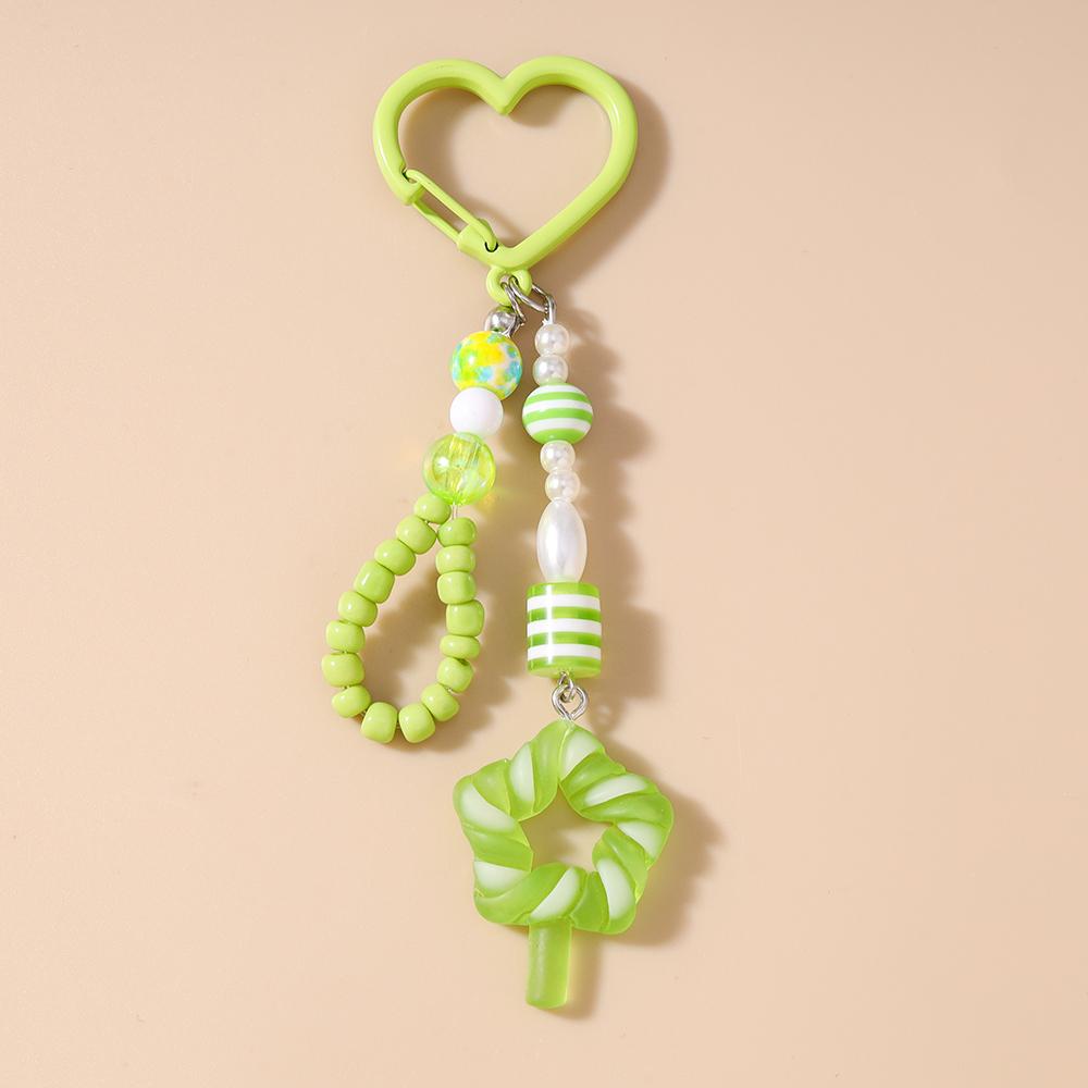 Pretty Resin Candy Lollipop Keychain Women Girls Juice Key Ring Pendants Handbag Decor DIY Key Chain Kid's Jewelry Gift