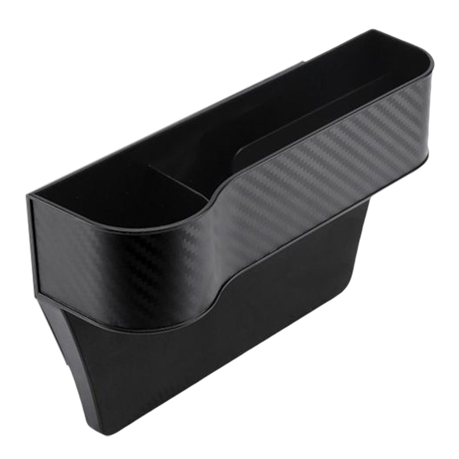 

Car Seat Gap Filler Organizer High Performance with Cup Holder Beige Right