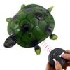 Tipmant RC Turtle Remote Control Tortoise Realistic Electric Animal Toy Car Kids Birthday Gift (Green)