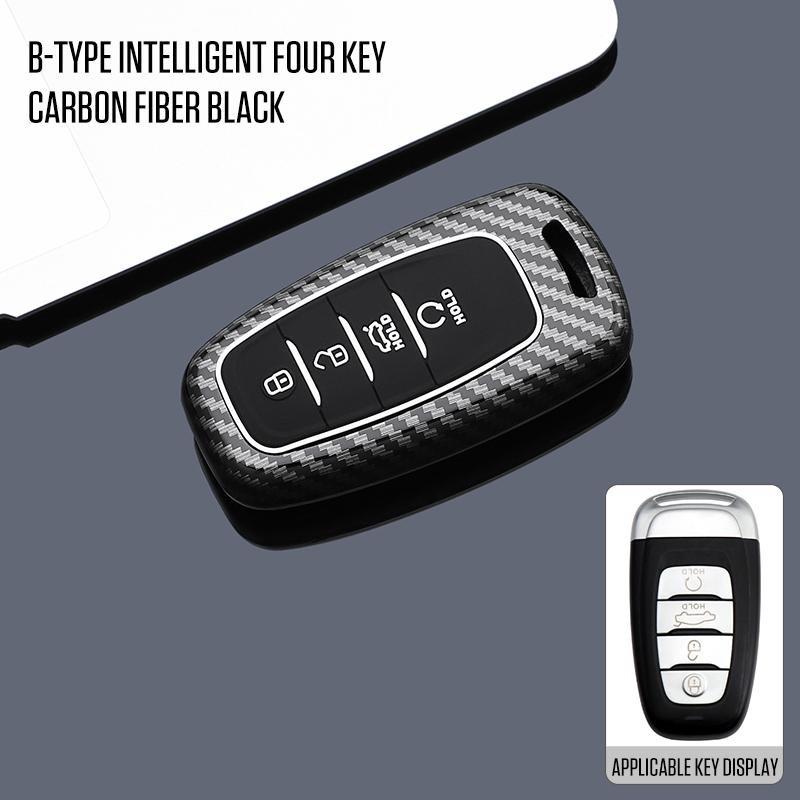 

newCar Key Case For Hongqi HS5 H5 H9 HS7 H7 L5 HS3 L9 2023 2024 2025 Classic Protection Keyless Cover Shell Fob Bag Accessories