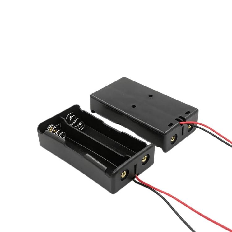 18650 Battery Holder for Repair Wiring, Cell Pack Assembly, Spring Contact Placement, Cover Support, and Projects
