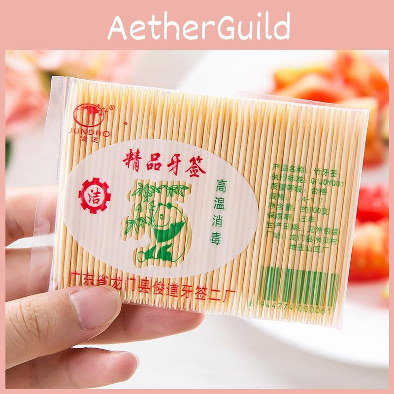 Smooth And Comfortable Bamboo Toothpicks Disposable For Party Snacks