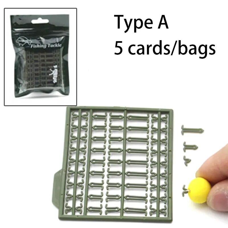 5 karet Příslušenství pro lov kaprů Micro Bait Stopper Boillies Bait Stop Bead Kapr Držák návnady pro vlasové návazce Příslušenství
