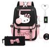 Cute Cartoon Printed Backpack Female Japanese Sweet Small Fresh Primary And Secondary School Student Schoolbag