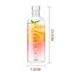 Bottiglia d'Acqua Trasparente in Plastica da 500/750ml con Indicatore del Tempo Grande Capacità Creativa Anti-perdita Tazza per Latte Articoli da Tavola Bambino Scuola Palestra Sport
