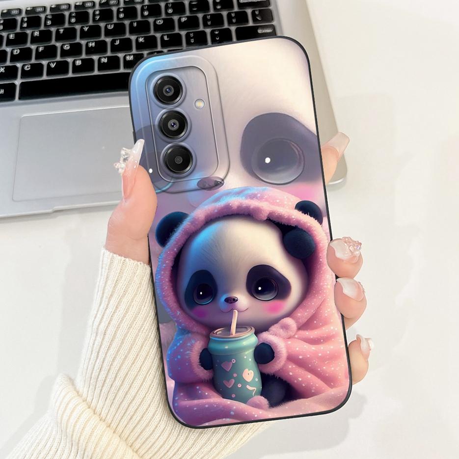 Für Samsung Galaxy A17 5G Hülle SM-A716B Süßes Kaninchen Cartoon Cover Weiche TPU Handyhülle Für Samsung A17 A 17 GalaxyA17 5G Fundas
